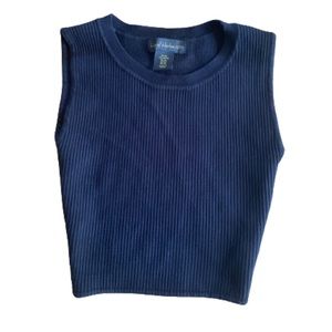 House of Harlow 1960 Ribbed Crop - XS